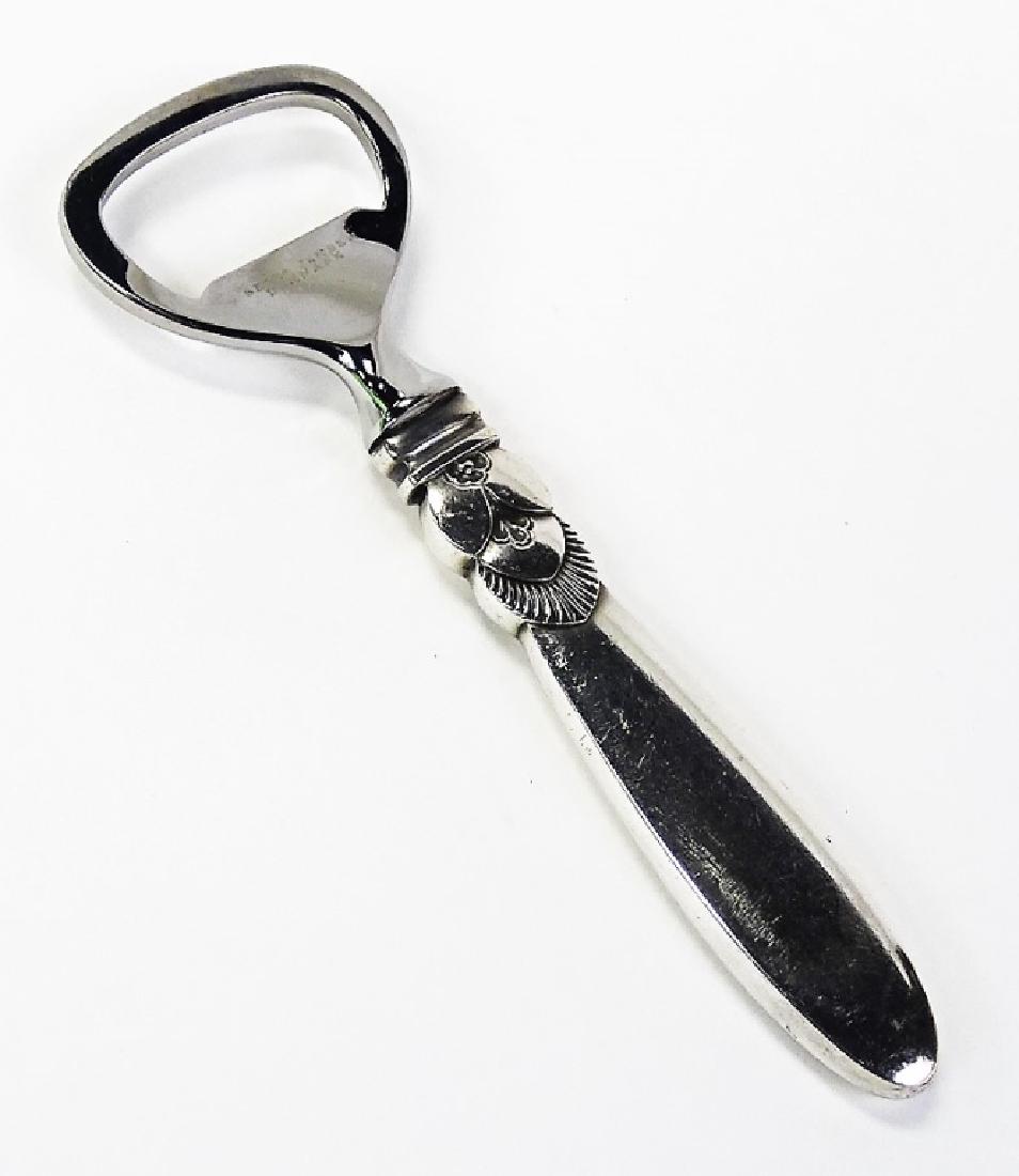 MID CENTURY GEORGE JENSEN STERLING BOTTLE OPENER (1 of 4)