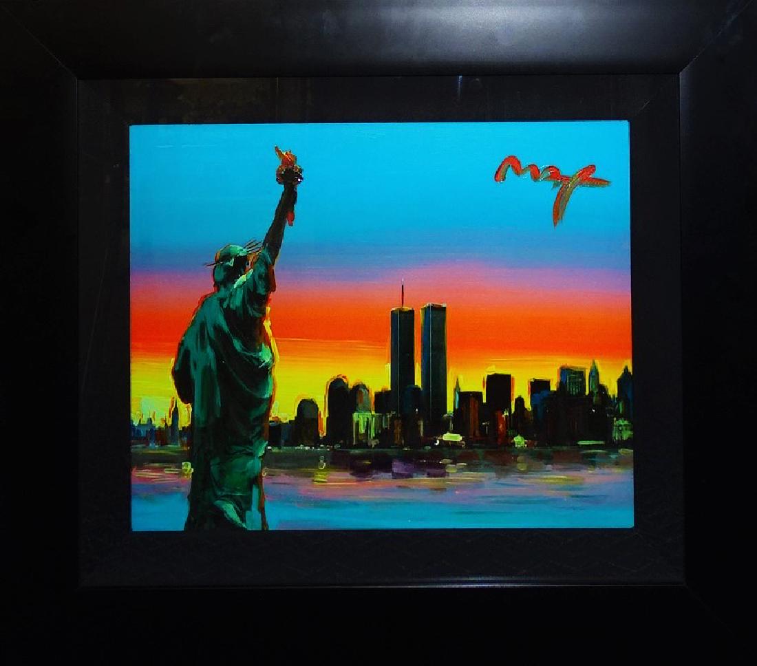 RARE PETER MAX AN AMERICAN ART ICON HONORS 9/11 (1 of 3)