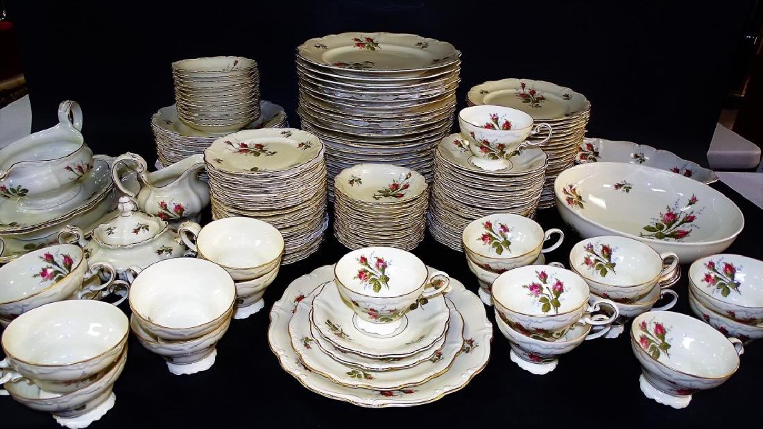 159PCS ROSENTHAL "MOSS ROSE" PORCELAIN DINNERWARE (1 of 7)