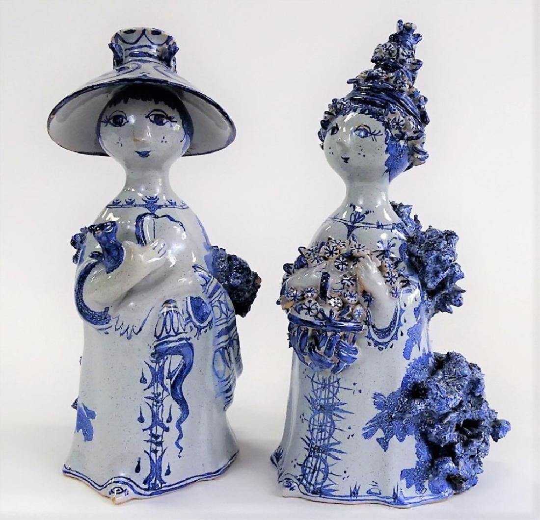 2 BJORN WIINBLAD STUDIOS CERAMIC POTTERY FIGURES (1 of 6)