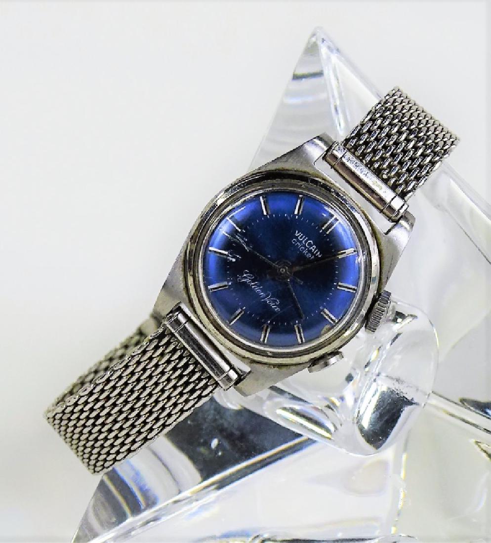 LADIES VTG VULCAIN CRICKET GOLDEN VOICE WRISTWATCH (1 of 5)