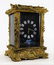 ANTIQUE FRENCH HEAVY BRONZE CARRIAGE CLOCK - 3