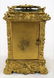 ANTIQUE FRENCH HEAVY BRONZE CARRIAGE CLOCK - 5
