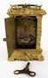 ANTIQUE FRENCH HEAVY BRONZE CARRIAGE CLOCK - 6