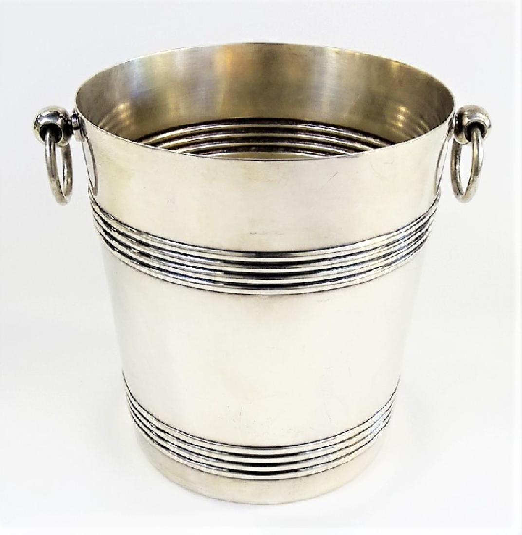 CHRISTOFLE LARGE ICE BUCKET GALLA PATTERN (1 of 2)