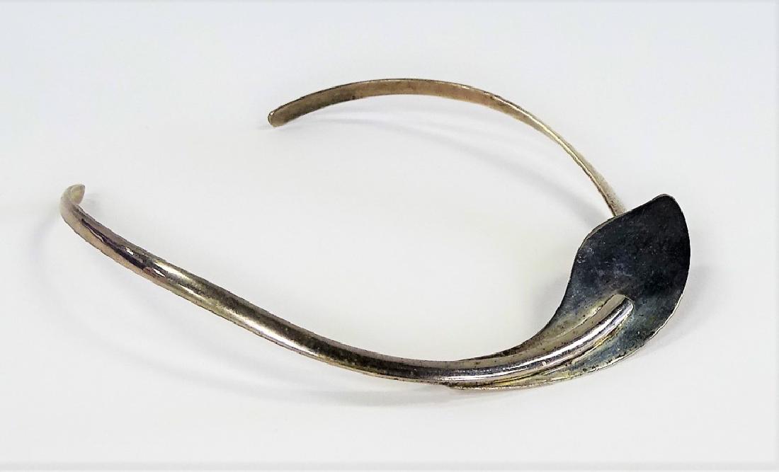 VINTAGE MEXICAN SIGNED STERLING SILVER CHOKER (1 of 4)