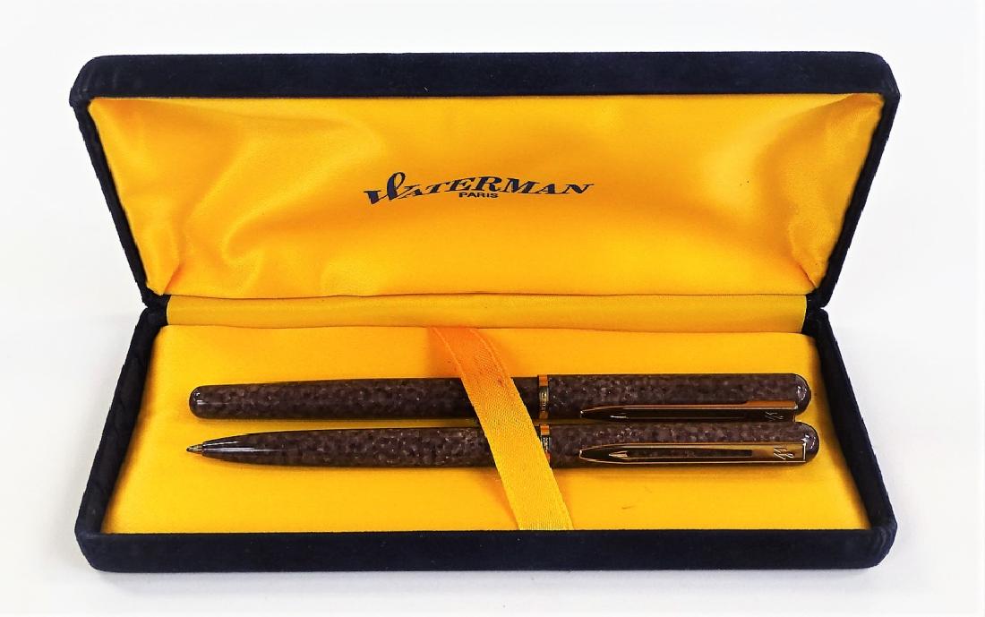 WATERMAN PARIS DUAL LUXURY PEN SET (1 of 3)