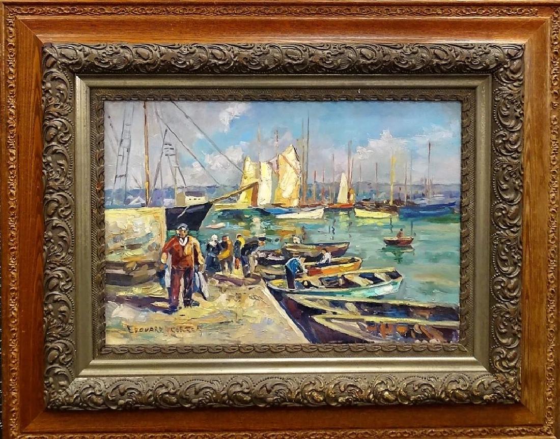 OIL/CANVAS PAINTING ACCREDITED TO EDOUARD CORTES (1 of 4)