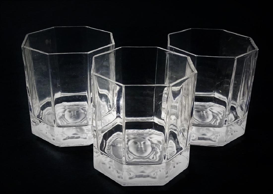 VERSACE MEDUSA ROSENTHAL CRYSTAL TUMBLER GLASSES (1 of 5)