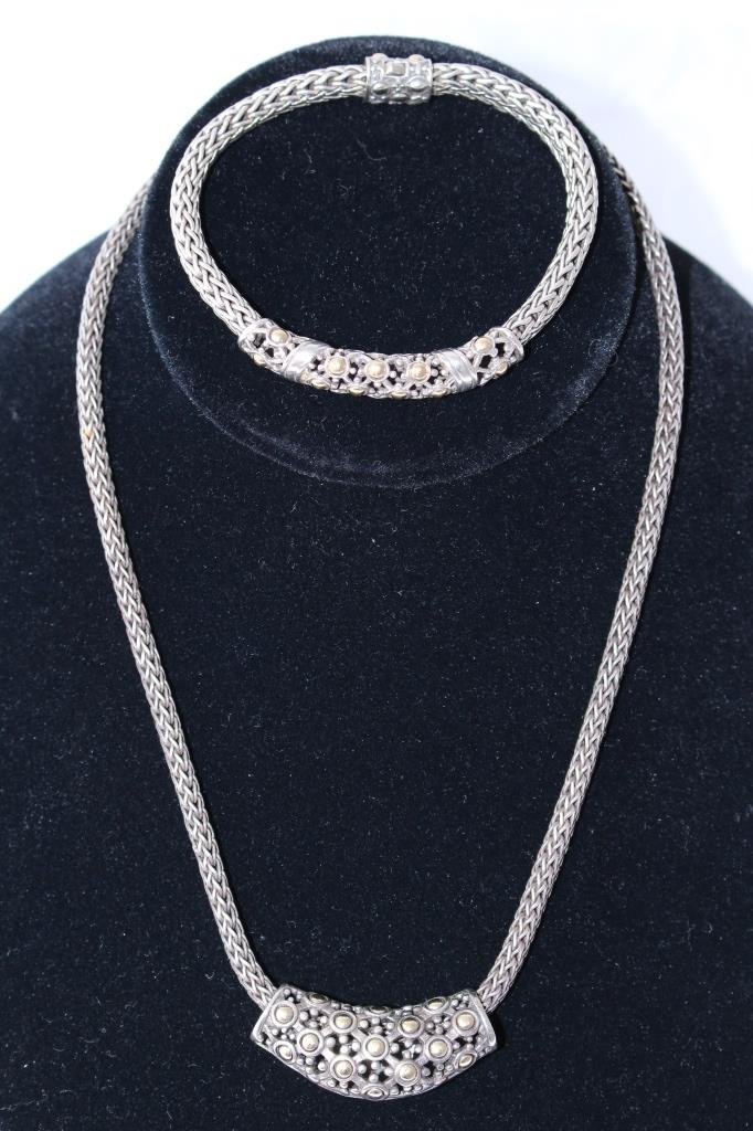 JOHN HARDY 18KT YG AND STERLING SUITE (1 of 6)