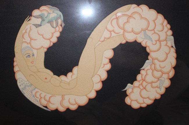 ERTE ARTIST PROOF LETTER S HAND SIGNED (1 of 5)