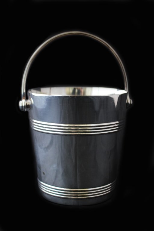VINTAGE GALLIA CHRISTOFLE SILVER ICE BUCKET (1 of 3)