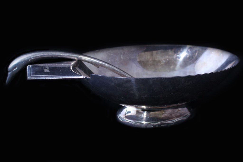 CHRISTOFLE DECO SAUCE BOAT AND DUCK LADLE (1 of 6)