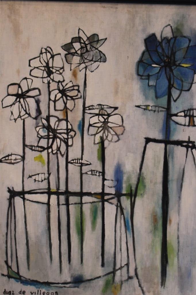 ORIGINAL STILL LIFE OIL PAINTING DIAZ DE VILLEGAS (1 of 2)