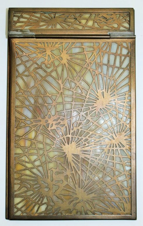 TIFFANY STUDIOS MEMO PAD HOLDER (1 of 5)