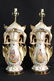 PAIR OF OLD PARIS PORCELAIN URN LAMPS