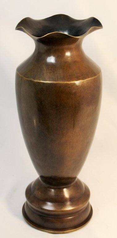 LARGE ANTIQUE DIRK VAN ERP BRONZE VASE (1 of 5)