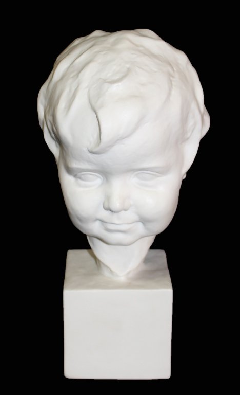 VINTAGE ROSENTHAL PARIAN PORCELAIN BUST OF A CHILD (1 of 5)
