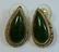 VINTAGE JADE & 14KT GOLD SEED PEARL EARRINGS - 4