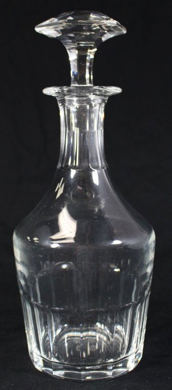 BACCARAT CRYSTAL CUT GLASS DECANTER (1 of 8)