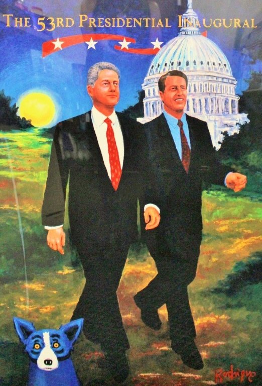 GEORGE RODRIGUE 53RD PRESIDENTIAL INAUGURAL (1 of 2)