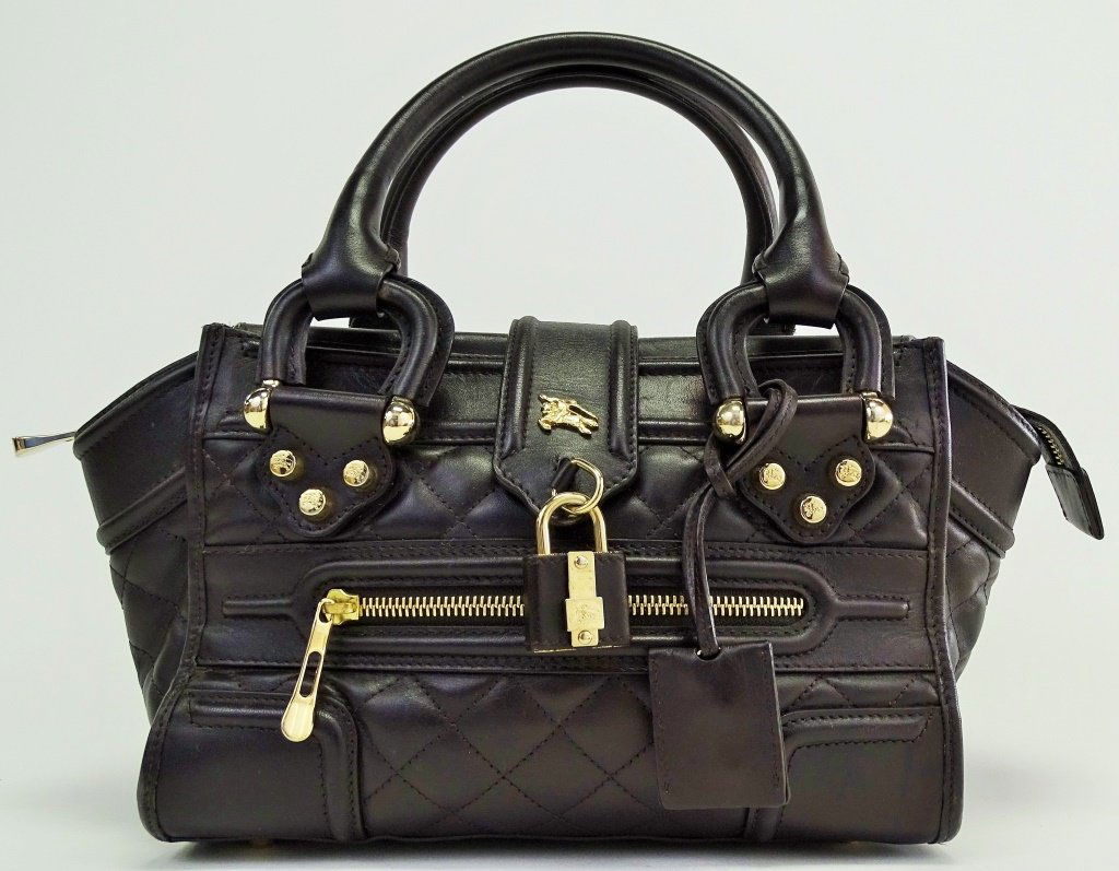 LADIES BURBERRY LEATHER LADIES BAG (1 of 4)