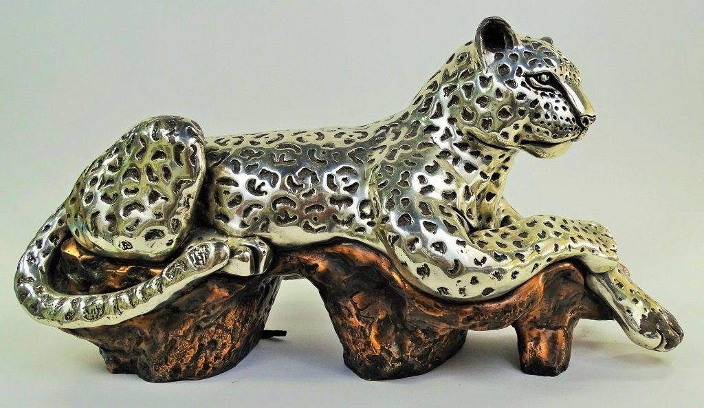 WILLIAM ALLEN SCULPTURE OF A PANTHER (1 of 2)