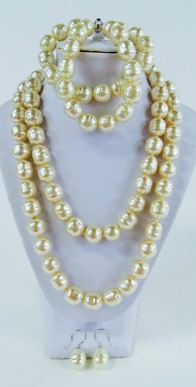 MAJORICA PEARL SUITE SILVER CLASP (1 of 4)