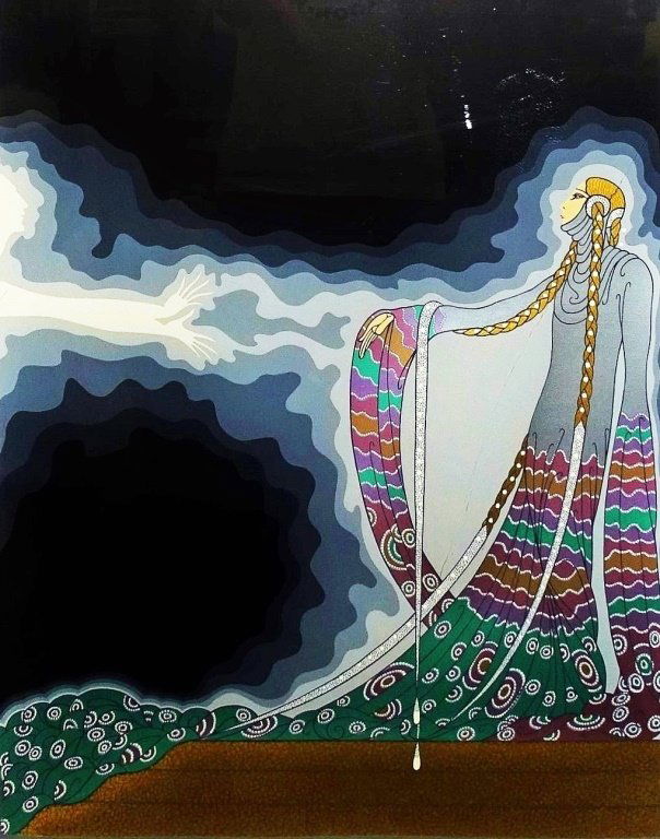 ERTE 'MELISANDE' ORIGINAL SERIGRAPH (1 of 4)