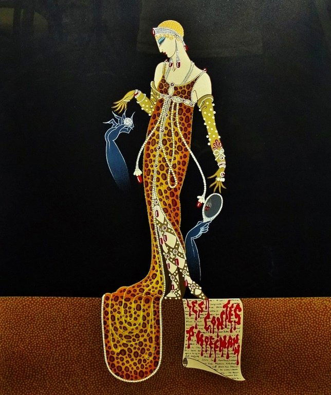 ERTE TITLED 'GIULIETTA' ORIGINAL SERIGRAPH (1 of 4)