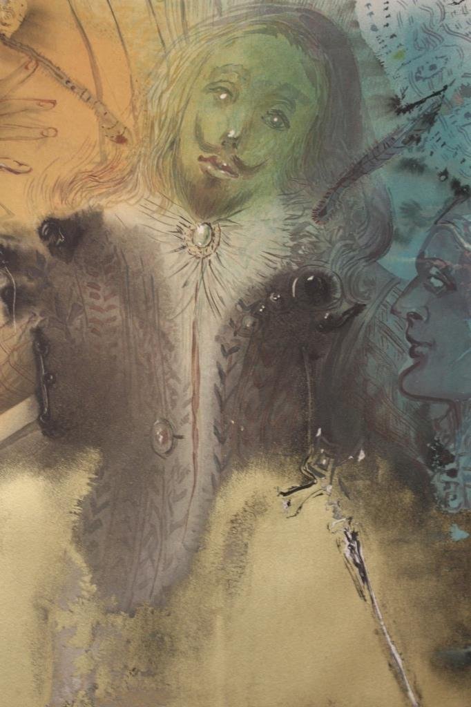 SALVADOR DALI SIGNED & NUMBERED LITHOGRAPH (1 of 4)