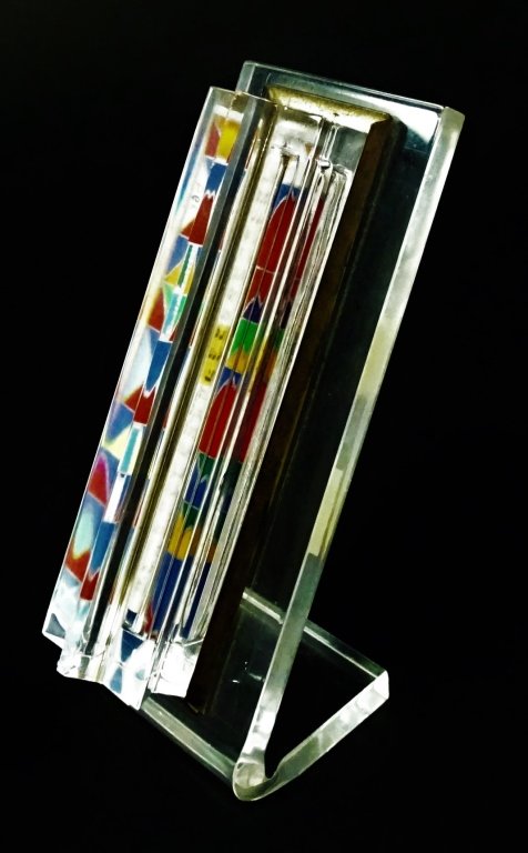 YAACOV AGAM LIMITED EDITION MEZUZAH ON STERLING (1 of 7)