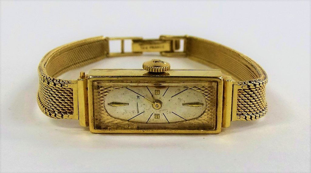 VINTAGE WITTNAUER 14KT YELLOW GOLD LADIES WATCH (1 of 5)