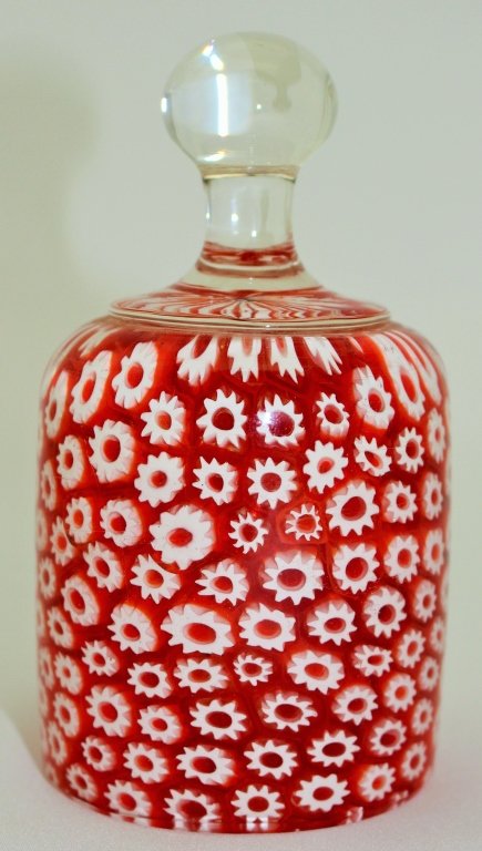 HEAVY MILLEFIORI PAPERWEIGHT (1 of 4)