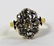 LADIES GEORGIAN 14KT YELLOW GOLD DIAMOND RING