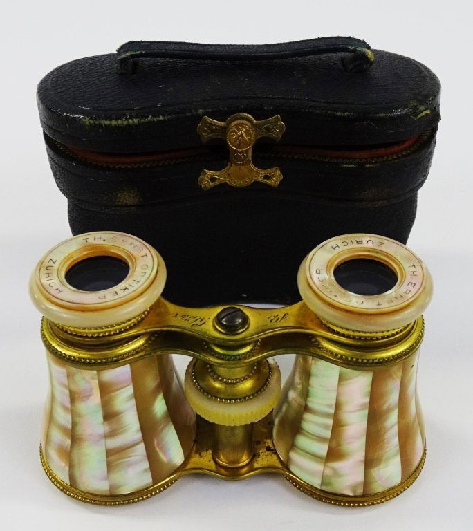 TH.ERNST OPTIKER MOTHER OF PEARL OPERA GLASSES (1 of 6)