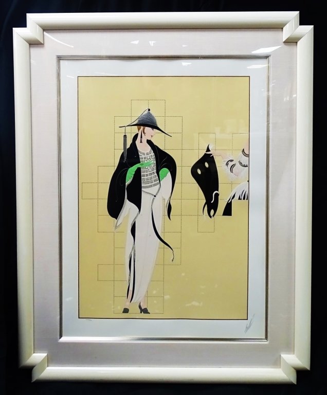 LARGE ERTE 'HAUTE COUTURE' SERIGRAPH (1 of 4)