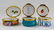 GROUP OF 3 HAND ENAMELED ENGLISH PILL BOXES - 2
