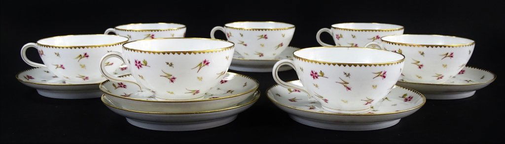 15 PIECE NYON SWITZERLAND PORCELAIN TEA SET (1 of 5)