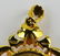 LADIES VICTORIAN 9KT YG CARNELIAN & DIAMOND BROOCH - 5