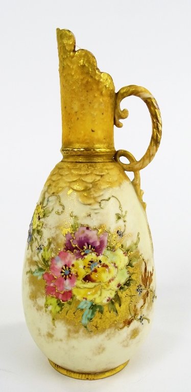 EARLY 20TH C. TURN TEPLITZ AMPHORA POTTERY PITCHER (1 of 5)