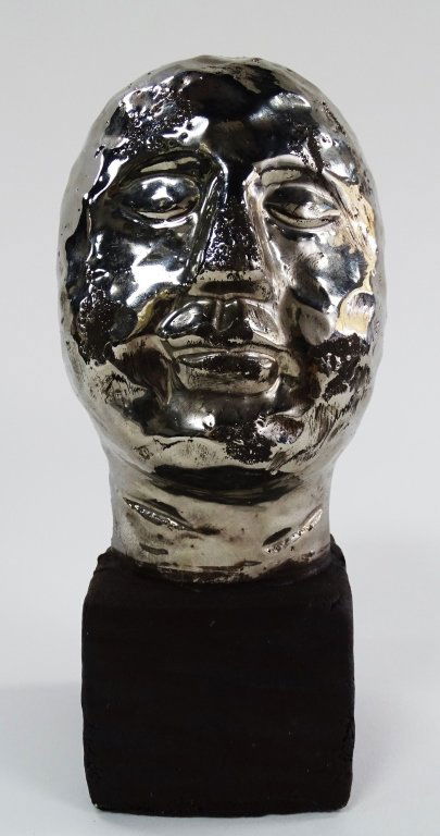 JEFF KOONS ORIGINAL MIXED MEDIA PORTRAIT SCULPTURE (1 of 6)