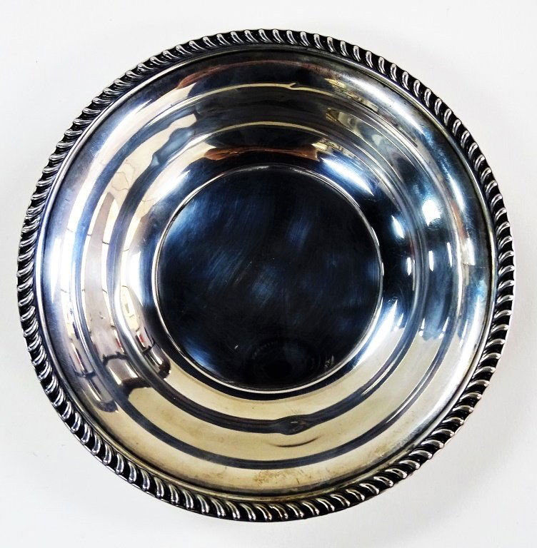 STERLING SILVER CANDY BOWL (1 of 5)