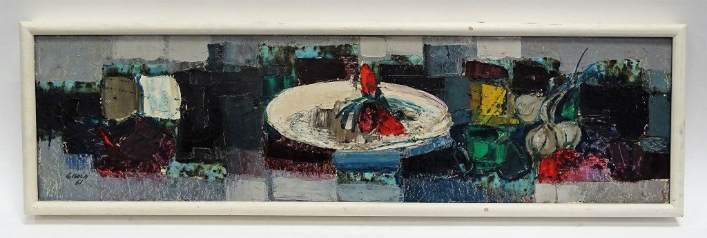 GIANCARLO ISOLA ORIGINAL OIL ON CANVAS PAINTING (1 of 3)