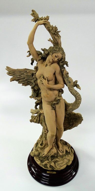 LARGE GIUSEPPE ARMANI LEDA & SWAN FIGURINE (1 of 2)