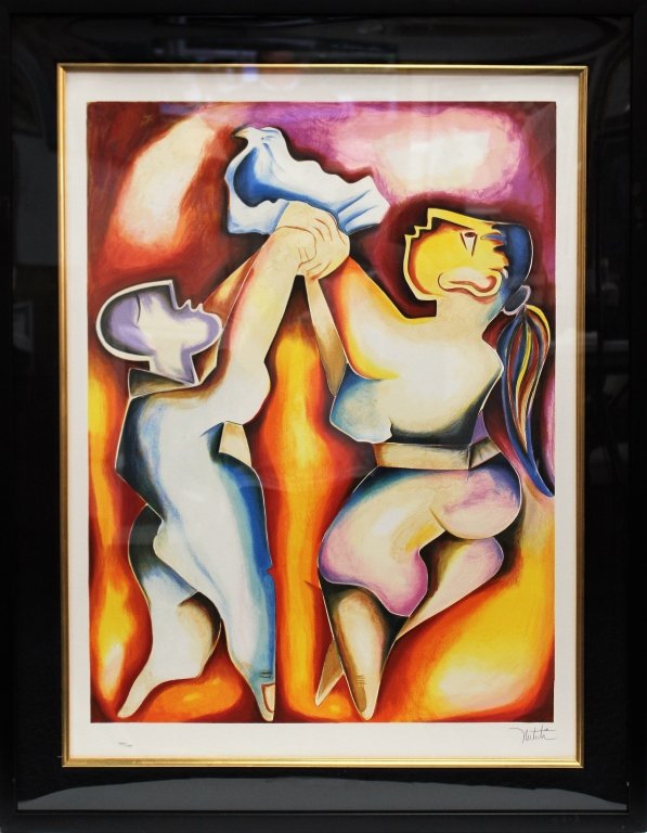 ALEXANDRA NECHITA LITHOGRAPH TITLED 'PEACE KEEPER' (1 of 4)