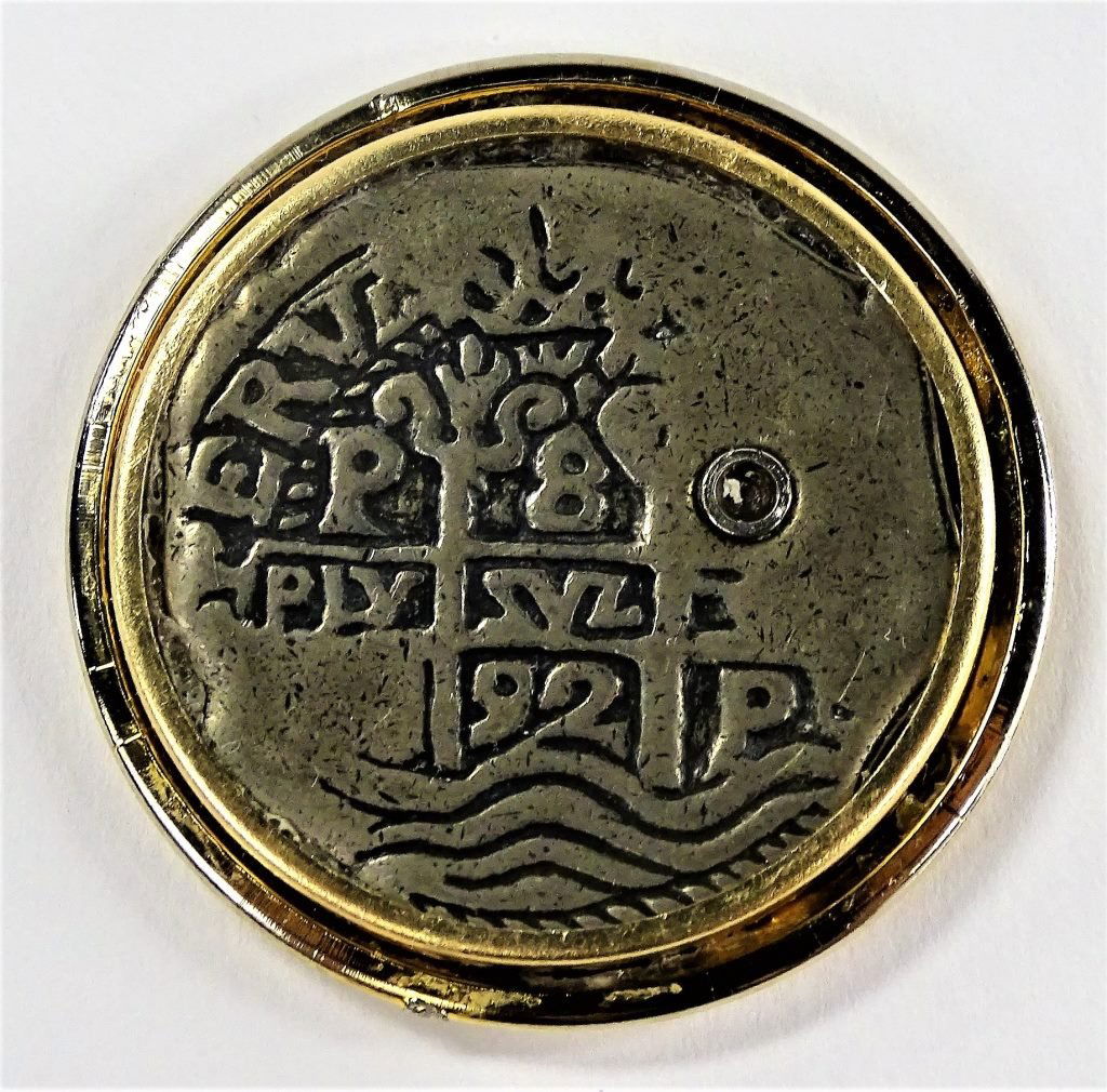 SPANISH OR MEXICAN PIECE OF EIGHT SILVER REALE (1 of 3)