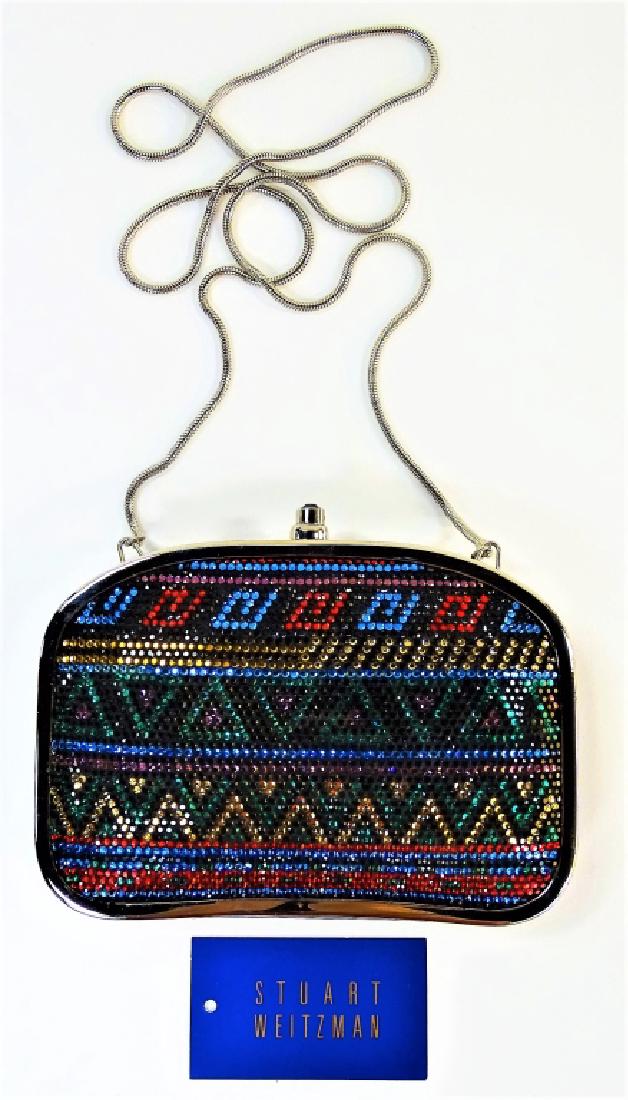 STUART WEITZMAN CRYSTAL JEWELED EVENING BAG (1 of 4)