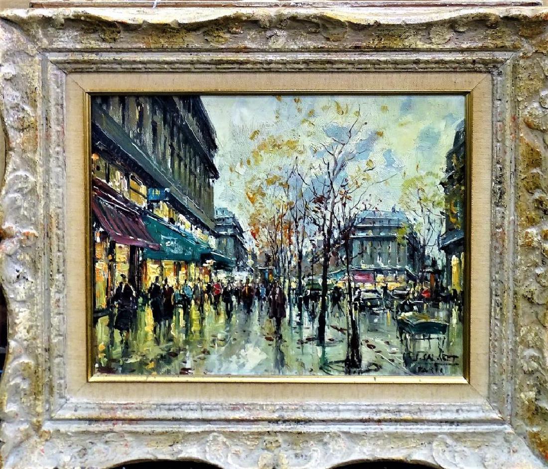 JEAN SALABET ORIGINAL OIL ON CANVAS PAINTING (1 of 4)