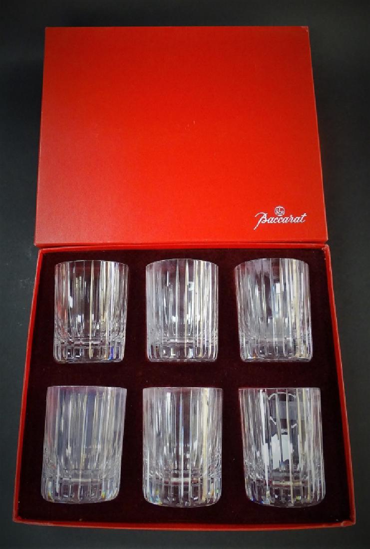 6 BACCARAT FRANCE 'HARMONIE' TUMBLER GLASSES (1 of 2)